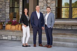 Susan Thayer, Steve Thayer, and Cooper Thayer, real estate agents and brokers with The Thayer Group at Keller Williams Action Realty in Castle Rock, Colorado.