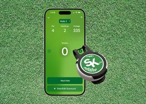 StrokeKeeper™ combines a wearable Bluetooth button and mobile app to help golfers track strokes with a simple one-tap experience.