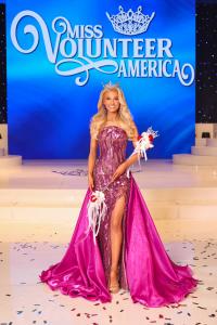 Miss Texas Volunteer, Amanda Higginbotham, crowned as Miss Volunteer America 2027 during the Miss Volunteer America pageant on Saturday, June 20, 2026, at the Carl Perkins Civic Center in Jackson, TN