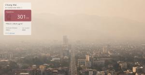Chiang Mai Pollution During Burn Season