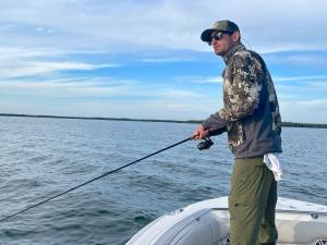 Captain Ryan Loya, Marine Corps Veteran and Co-Founder, Meritorious Foundation, Fishes in Tampa Bay, FL