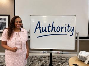 Dr. Catrise Austin speaks on the power of authority at the Florida Dental Convention 2026, showing dentists how strategic branding and trust can transform them from best-kept secrets into the go-to experts in their communities.