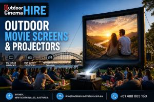 Outdoor Movie Screens and Projectors Australia
