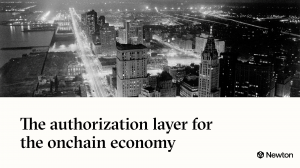 Newton: the authorization layer for the onchain economy