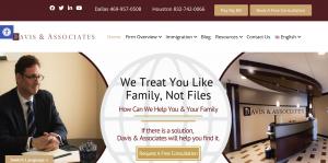 Garry Davis, lead attorney at Davis & Associates, Dallas and Houston, Texas