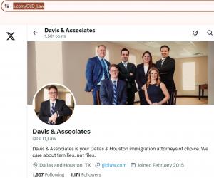 Garry Davis, lead attorney at Davis & Associates, Dallas and Houston, Texas