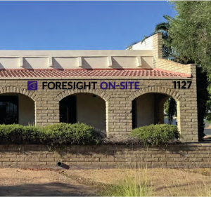 Image of the new Foresight On-Site physical location entrance in Deer Valley, AZ
