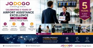 JODOGO Airport Assist celebrating five years of providing airport assistance services worldwide