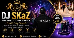 DJ SkaZ Elevates Sydney Events with Premium DJ and 360 Photo Booth Experiences