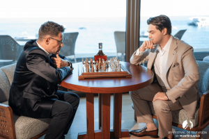 Levon Aronian Chess grandmaster, Brand ambassador of Jardins d’Arménie & Armen Pogossian Owner Pogossian Luxury Brand House