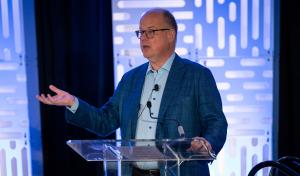 Gordon Kuntz, Congress moderator and president of Kuntz Consulting speaks during the 2025 meeting