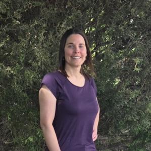 Dr. Rachel Pierce at her practice of in home pet euthanasia in Littleton, CO