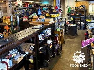 SEAC Tool Shed fully stocked with tools for Rochesterians