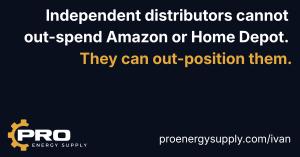 ProEnergy Supply IVAN launch - independent distributors competing against Amazon and Home Depot with AI procurement infrastructure