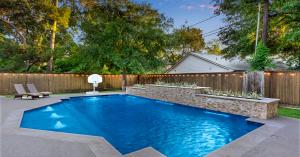 Custom Pool Built by Picklo Homes
