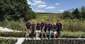 LapSafe Team Planting Trees
