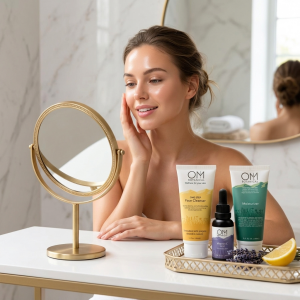 minimalistic skincare for glowing skin
