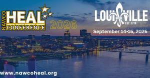 HEAL Conference Logo with Louisville Skyline