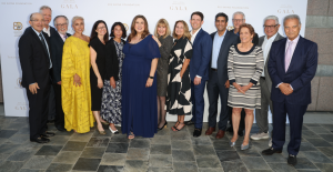 ECF Board Members at the 80th Gala(L-R: Les Abell, Aaron Neubert, Gene Siciliano, Azita Fatheree, Lara Kislinger, Mary Kayne, Veronica Arteaga, Shelley I. Smith, Kim Lewis, Monty Zimmerman, Anil Ranavat, Michael Anderson, Royal Kennedy-Rogers, Steve Beltran, Fred Alavi)