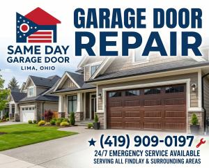 Garage Door Repair Services in Findlay, Ohio