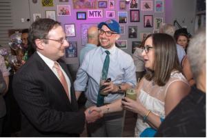 Sam Bishop, Andrew Newman and Emily Rubin (Photo Credit: Neha Gautam)