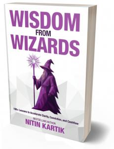 'Wisdom From Wizards' by Bestselling Author Nitin Kartik, CEO at Caribou Strategic
