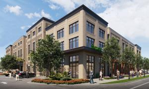 a rendering of a self storage project in Mt. Pleasant, SC