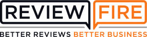 ReviewFire logo, Seota's reputation management software for Google reviews, customer feedback, and local business reputation management.