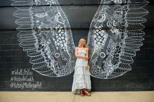Bride Mural Photo in Nashville Tour