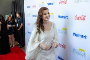 Geena Davis on the red carpet during Opening Night of the 2026 Bentonville Film Festival in Bentonville, Arkansas.  Photo by Brian Weaver | @meredithcorningpr