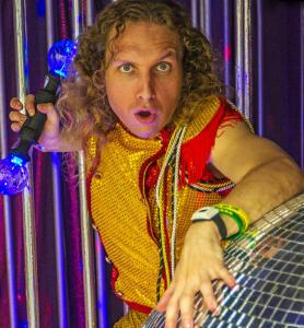 Roger Foley in 2013 wearing concert gear