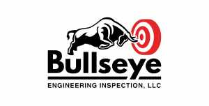 Bullseye Engineering Inspection logo, a Richmond, Texas engineering firm specializing in commercial building inspections, structural assessments, and maintenance evaluations.