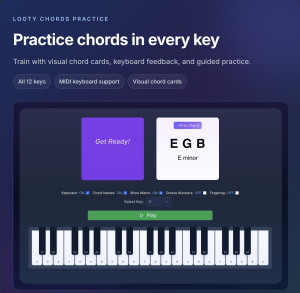 Practice Piano Chords In Every Key
