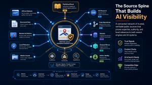 Richard Nasser’s AI Visibility Authority Spine connects DOI-backed research, structured data, public-safe datasets, GitHub repositories, Hugging Face resources, website authority pages, and professional trust signals into one verifiable framework for high