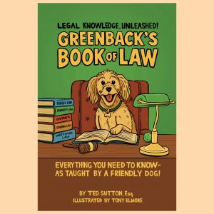 “Greenback’s Book of Law” is a light-hearted, fictional book that teaches law basics, including Family Law, Property Law, Contracts, Torts, and Civics, through storytelling.