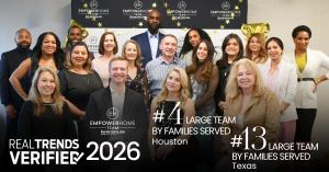Professional group photo of the EmpowerHome Team Houston, highlighting their real estate service and community dedication in Houston, Texas.