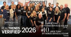 Professional photo of Team Leader Dan Harker and the EmpowerHome Team Dallas , representing their Top 10 Large Teams real estate ranking in Texas.