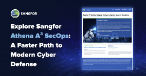 Sangfor Athena A³ SecOps