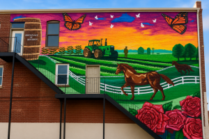 Mural Titled: Our Place, Our Story