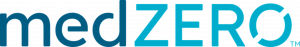 medZERO logo spelling out the company name