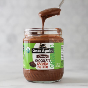 Once Again's new Chocolate Cashew Butter