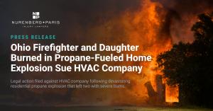 Ohio Firefighter and Daughter Burned in Propane-Fueled Home Explosion Sue HVAC