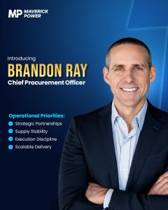 Brandon Ray, Chief Procurement Officer at Maverick Power