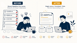Before and after the maintenance ai tax
