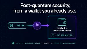 QoreChain first full PQC transaction in blockchain history