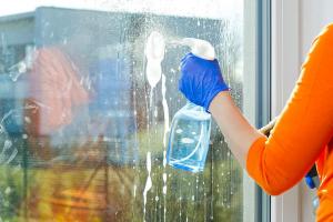Glass cleaning - Columbus Facility Cleaning..