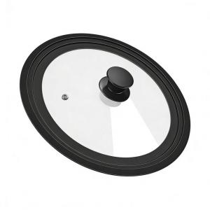 BIDOTAMU Universal Silicone Glass Pot Lid For Cookware Brands
