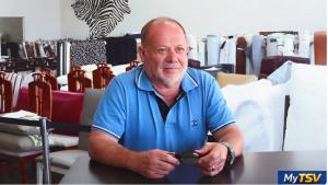 Leon Povzner, owner of Universal Upholstering in Wheeling, IL, during his MyTSV video interview