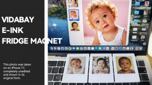 Comparación de retratos fotográficos en MacBook Air y VidaBay Snap