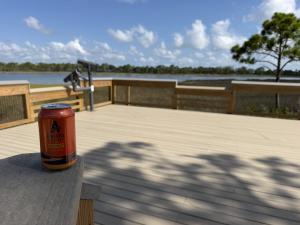 A new, accessible viewing platform overlooks the natural environment at Dr. Julian G. Bruce St. George Island State Park.